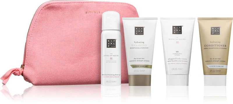 SET Travel Rituals Ritual Of Sakura 50fsg.70sh.70cond. 70wbc