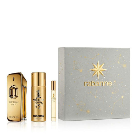 SET Rabanne Million Gold EDP Intense 100 ml + EDT MINI 1 Milion 10 ml + DEO VAPO 1 Million 150 ml