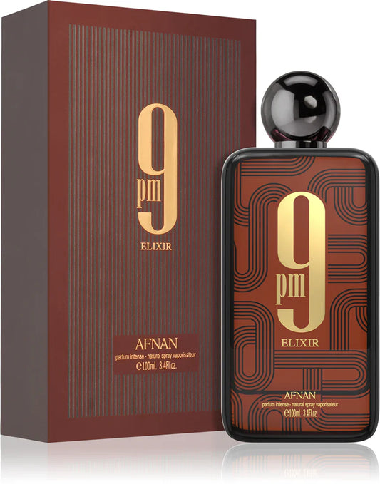 Afnan 9 PM Elixir Parfum Intense 100ml