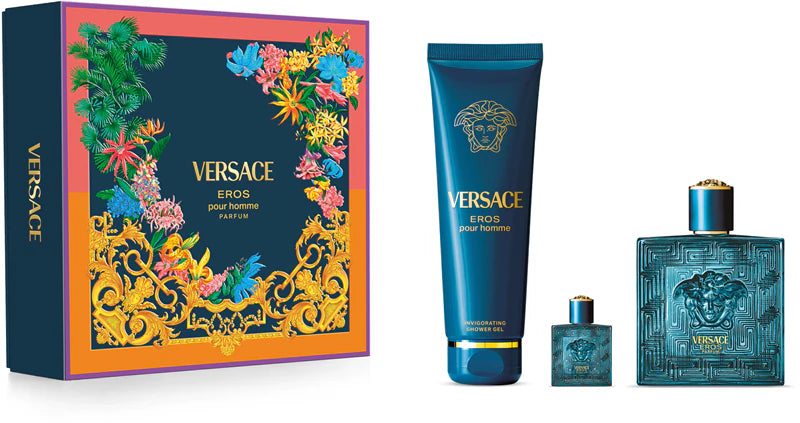 SET Versace Eros men EDP 100ml + EDP 5ml + SG 150ml