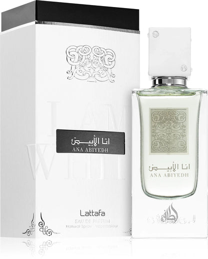 Lattafa I am White Ana Abiyedh EDP 60ml