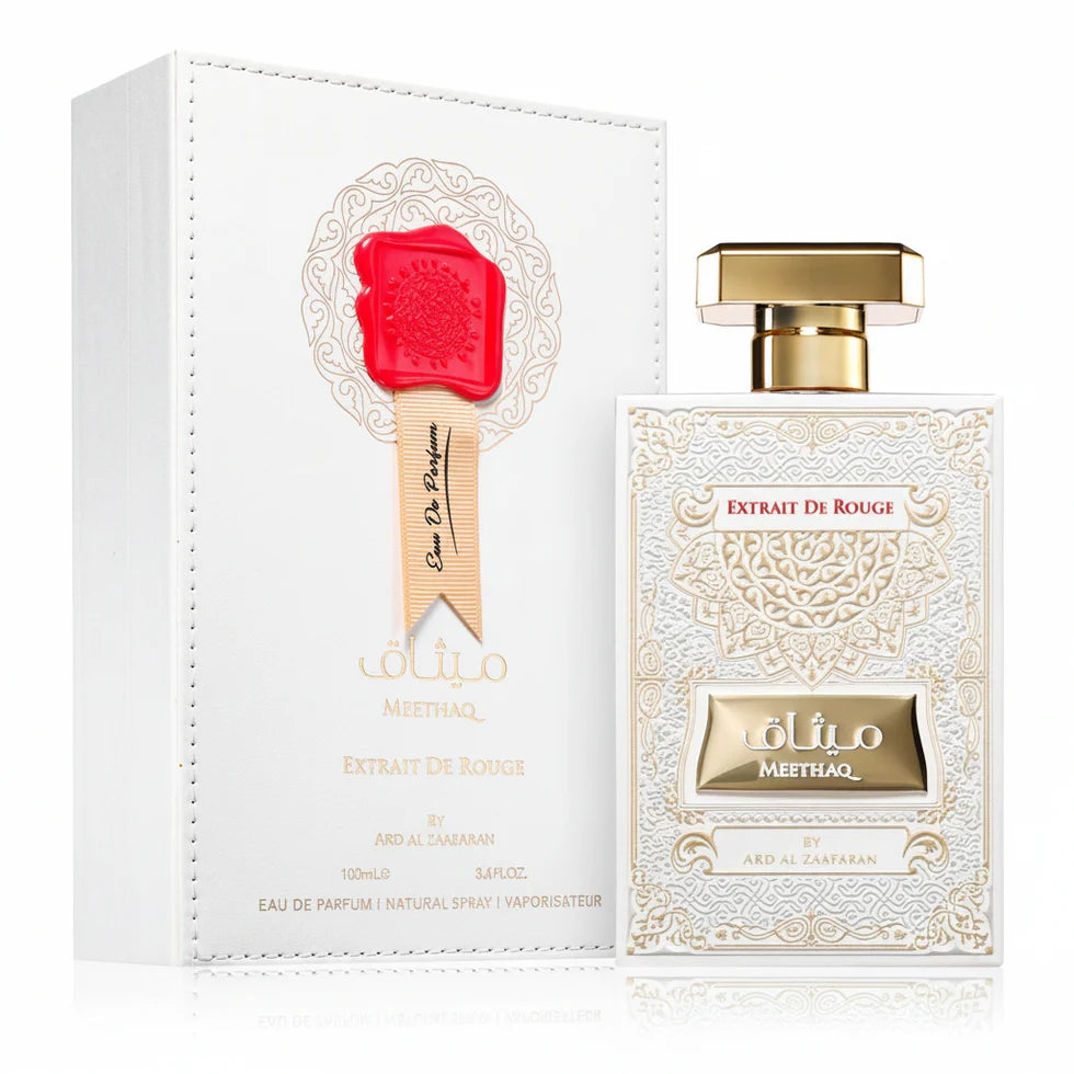 ARD AL ZAAFARAN Meethaq Extrait de Rouge EDP 100ml