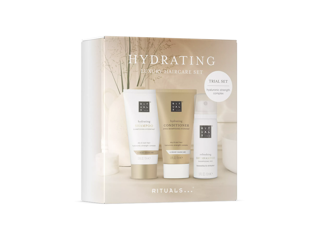 RITUALS Hydrating Shampoo 70ml + Hydrating Conditioner 70ml + Refreshing Dry Shampoo 50m