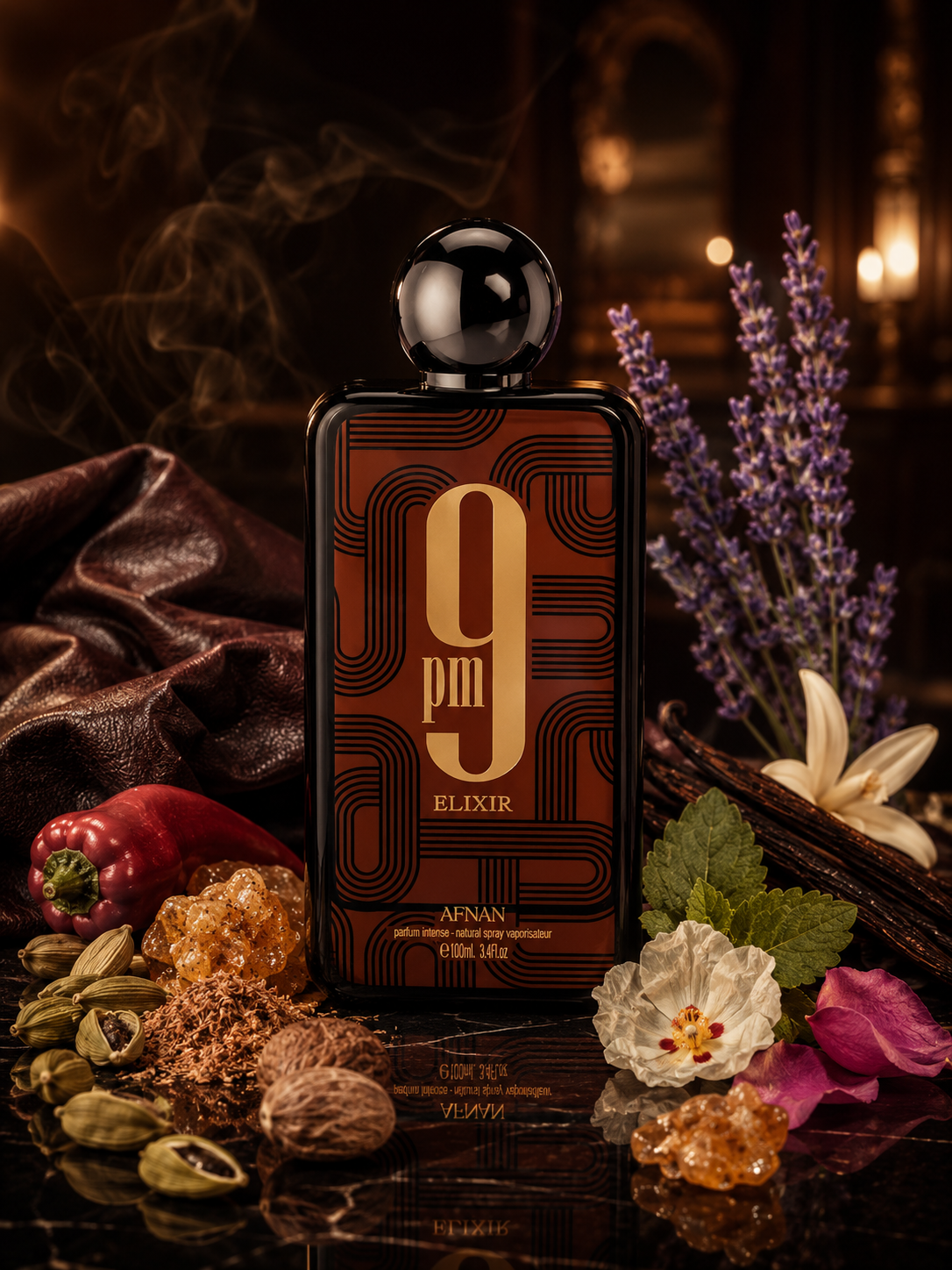 Afnan 9 PM Elixir Parfum Intense 100ml