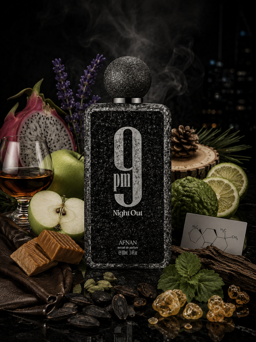 Afnan 9 PM Night Out Extrait de Parfum 100ml
