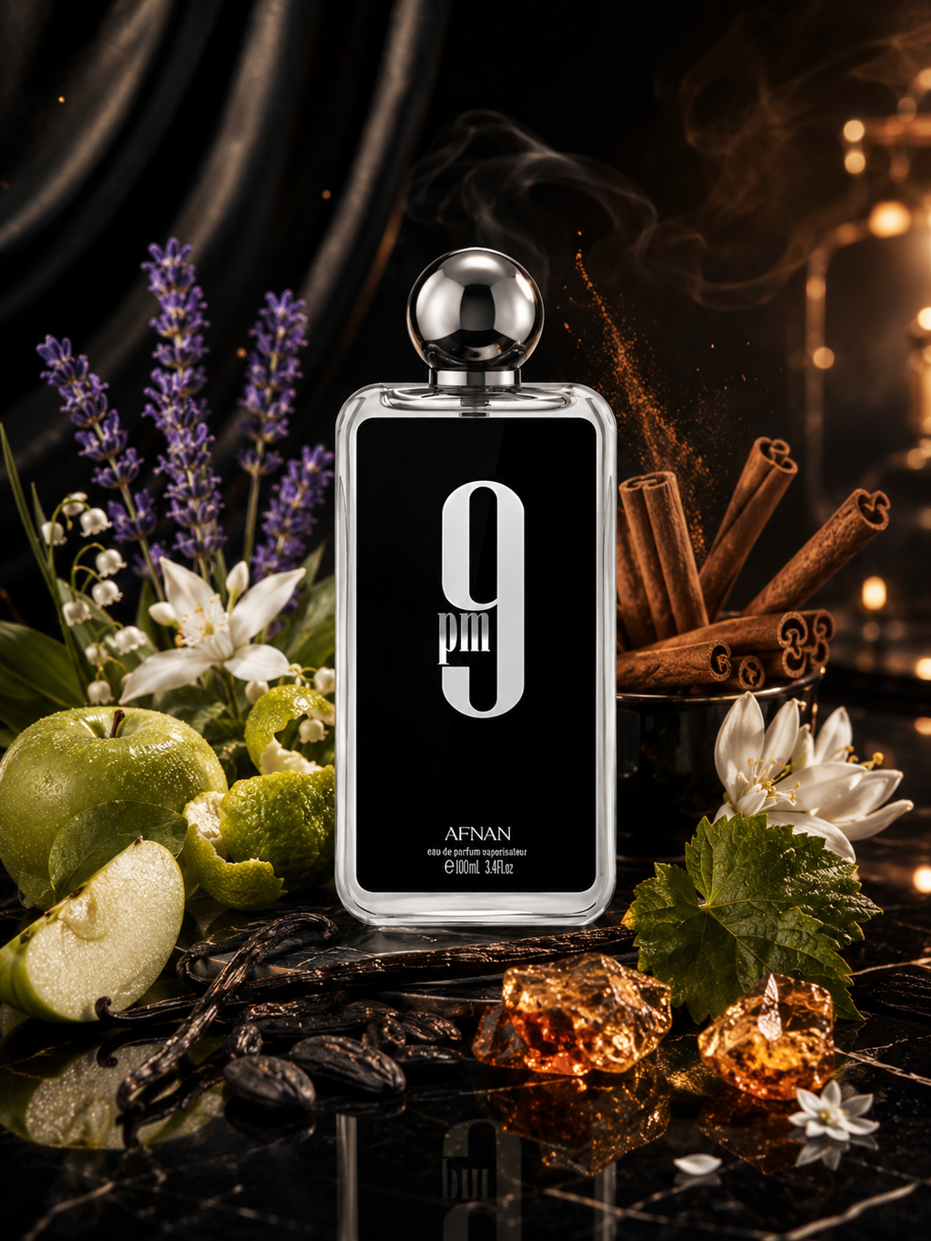Afnan 9 PM EDP 100ml